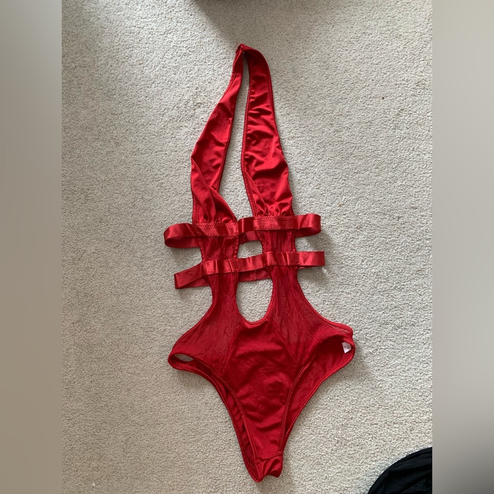 Red body suits